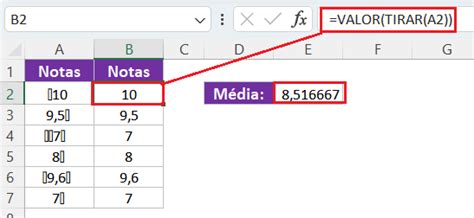 Função TIRAR no Excel Como Usar Excel Easy