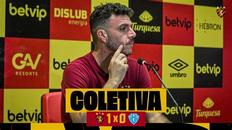 Entrevista Coletiva De Mariano Soso Sport X Paysandu Youtube