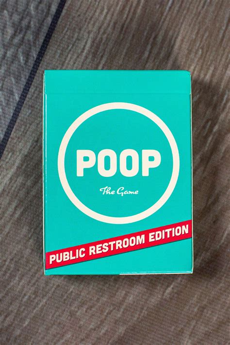 POOP: Public Restroom Edition | Family Friendly Card Game | 2-5 Player