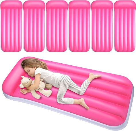 Amazon Hiboom 6 piezas de cama inflable para niños portátil