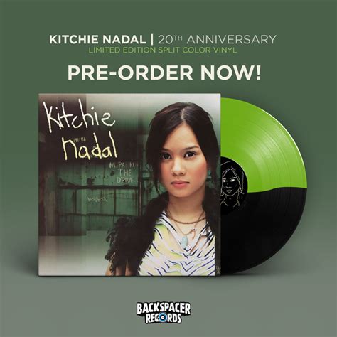 Kitchie Nadal - Kitchie Nadal (20th Anniversary) LP (Backspacer Record ...