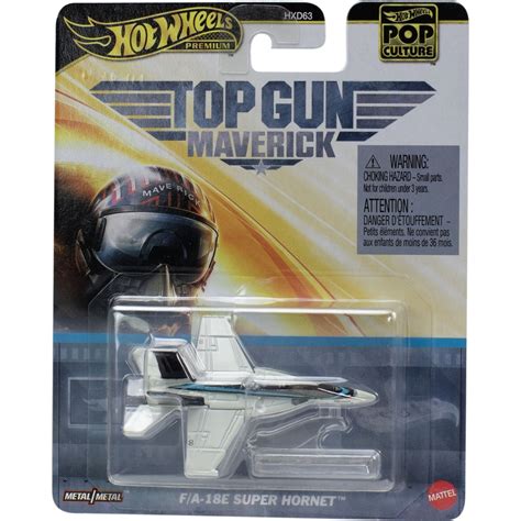 Mattel Hot Wheels Pop Culture Top Gun Maverick F A 18e Super Hornet HXD63 HVJ37 Toys Shop Gr
