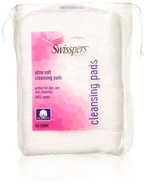 Buy Swisspers Premium Cotton Facial Cleansing Pad Count Online At