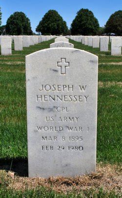 Joseph William Joe Hennessey Homenaje De Find A Grave