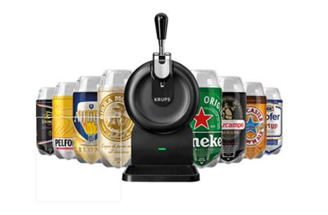 Krups Sub Compact Beer Machine Mixed Torps In Stock At