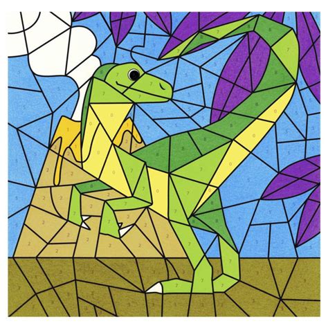 Carnet De Coloriage Graffy Pop Number Dinosaures Coloriages