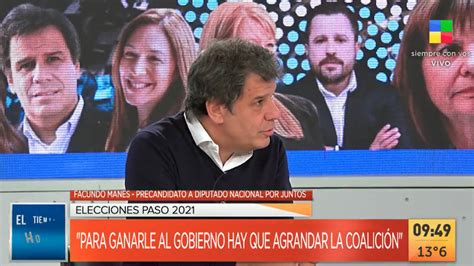 Elecciones 2021 Manes criticó a Santilli y a Rodríguez Larreta