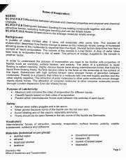 Rates of evaporation- Lab - In order to understand the process of ...