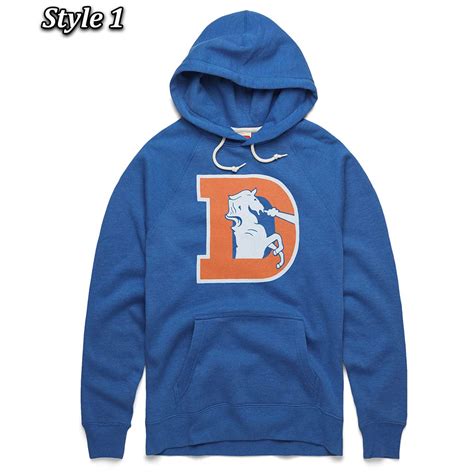 Pullover Fleece Denver Broncos Hoodie