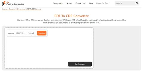 Converter PDF Em CDR 2 Maneiras Eficazes UPDF