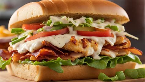 The Subway Chicken & Bacon Ranch Sandwich: Ingredients, Price and Calories