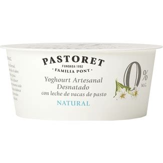 Yogur Natural Artesano Desnatado M G Con Leche De Vacas De Pasto