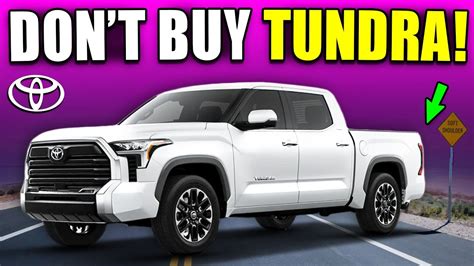 7 Reasons Why You Should Not Buy Toyota Tundra Youtube