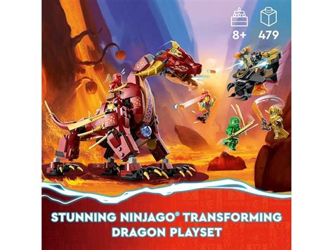 Acheter Lego Ninjago Heatwave Dragon De Lave Transformable