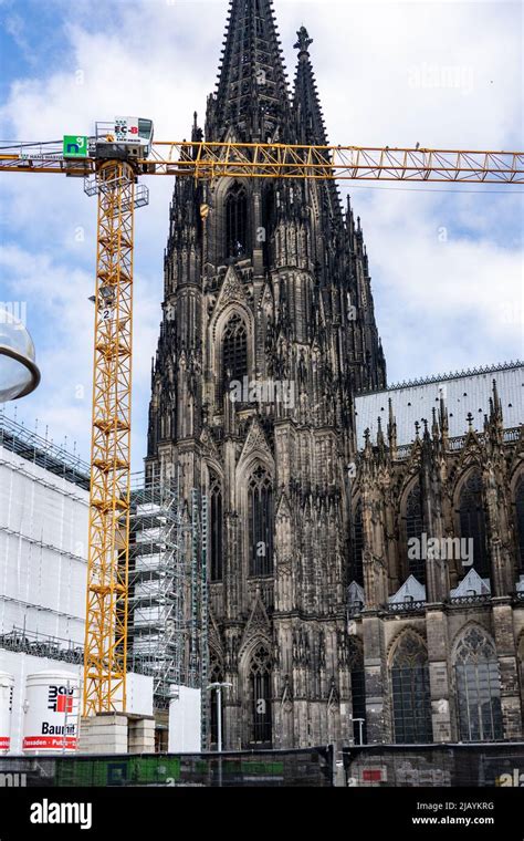 Cologne Cathedral In Cologne Germany Is The Largest Gothic Cathedral