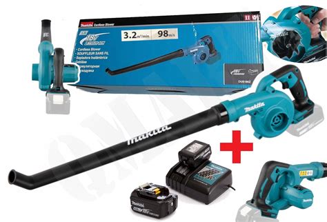 Makita Dub186rt 5ah Dmuchawa Akumulatorowa 18v Lxt 245kmh Qmartpl Profesjonalne