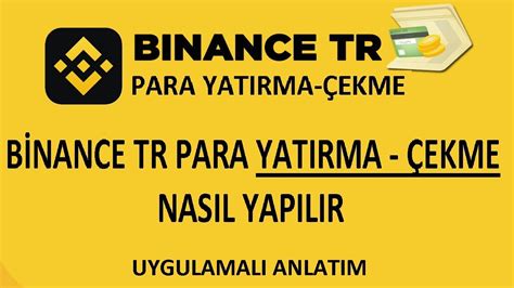 B Nance Tr Para Yatirma Nasil Yapilir Youtube