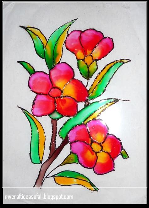 Mycraftideasofall Glass Painting