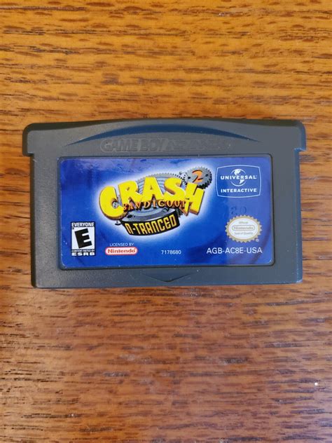 Crash Bandicoot N Tranced Nintendo Game Boy Advance For Sale