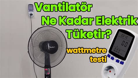 Vantilatör Ne Kadar Elektrik Harcar 2022 Vantilatör Güç Tüketimi