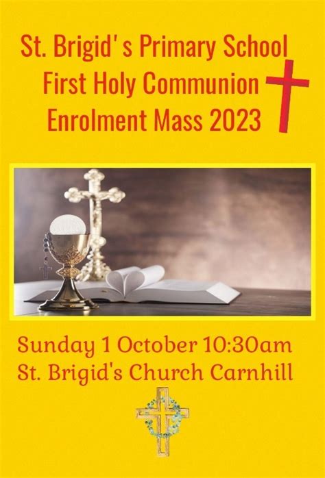 First Holy Communion Enrolment Mass 2023