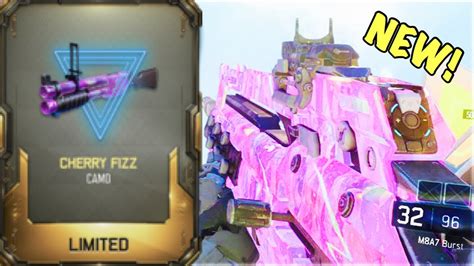 Bo3 New Limited Time Offer Cherry Fizz Camo Gameplay Black Ops 3