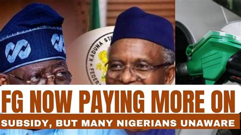 Vopyoruba Fg Now Paying More For Fuel Subsidy But Many Nigerians