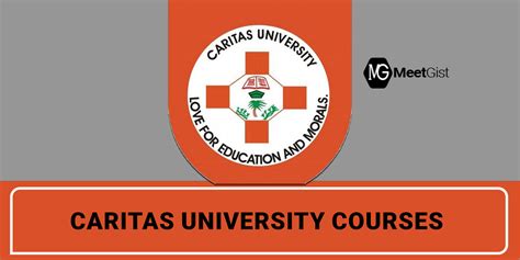 Complete List Of Caritas University Courses In 2023