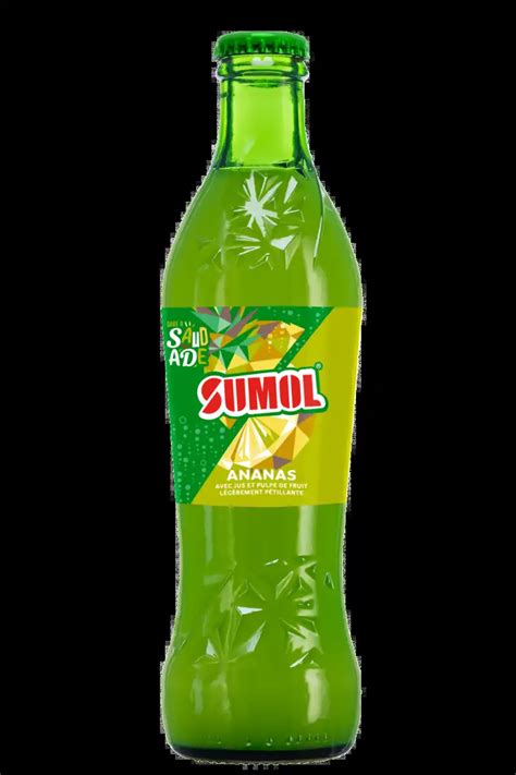 Refreshing Sumol Pineapple Drink In 300ml Glass Bottles