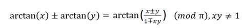 Inverse Tan - Formulas, Properties, Graph and tan inverse value