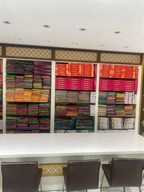 Free Standing Unit Saree Shop Racks For Showroom At Rs 35000piece In