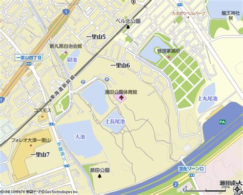 大津市瀬田公園体育館（大津市体育館）の電話番号・住所・地図｜マピオン電話帳