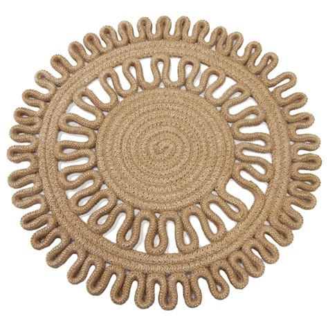 Natural Jute Round Placemat