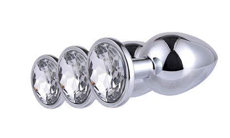 Up To Off On Stainless Steel Jewel Anal P Groupon Goods