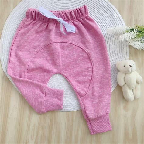 Calça Saruel Moletom Careca Rosa Baby Mee Moda Bebe