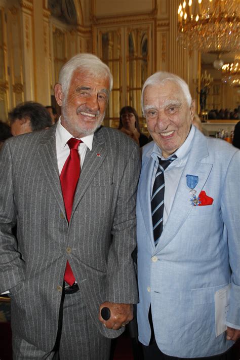 Photo Exclusif Jean Paul Belmondo est venu assister à la décoration