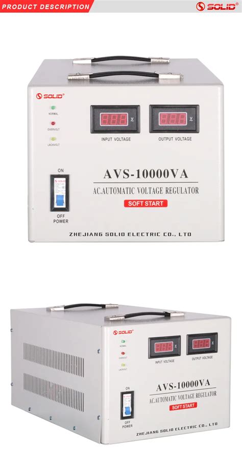 Solid Avr Kva Single Phase Automatic Voltage Regulator Buy High