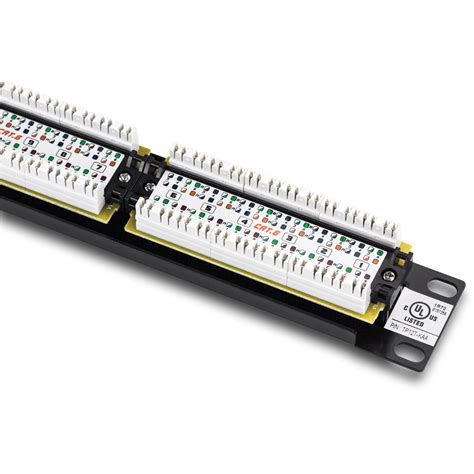 12-Port Cat. 6 Unshielded Patch Panel - TRENDnet TC-P12C6