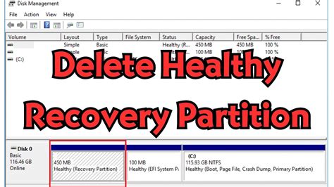 How To Delete Recovery Partition How To Delete Recovery Partition In