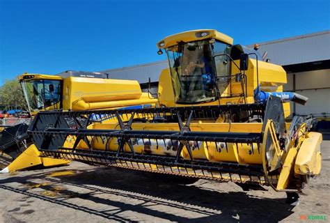 Colheitadeira New Holland Tc Sojeira Ano C Pl P S