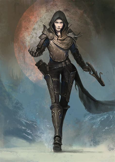 Demon Hunter By Asahisuperdry On Deviantart Character Portraits