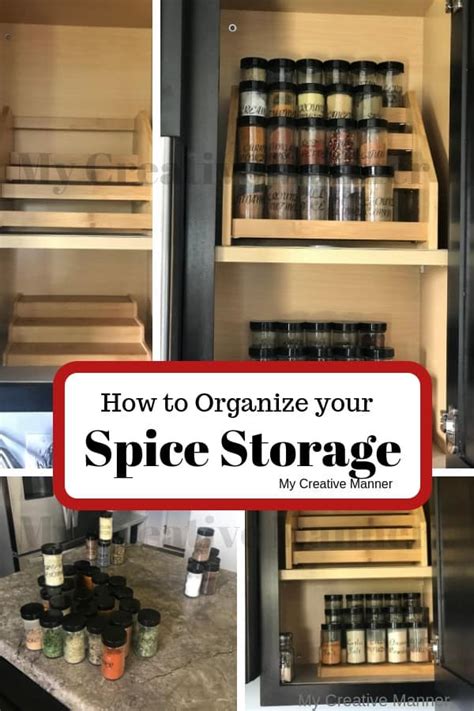 Great Spice Storage idea that can be done on a budget.