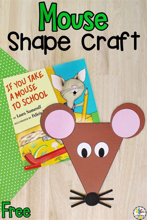 Mouse Shape Craft: A Book-Inspired Activity for Kids