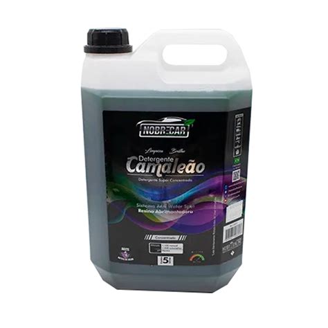 NOBRE CAR SHAMPOO DETERGENTE AUTOMOTIVO CAMALEÃO NEUTRO 5L Bonacera