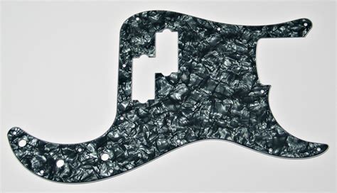 Precision Bass Pickguard Black Pearloid