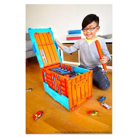 Hot Wheels Track Builder System Set de joacă Pistă de curse ca o cutie portabilă Tulli ro