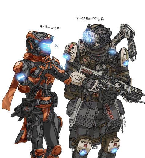 A Wall Pilot Titanfall Danbooru