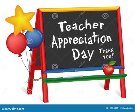 Teacher Appreciation Week, Stars And Balloons, Chalkboard Easel For ...