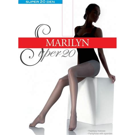 Тонкие колготки большого размера Marilyn Super 20 20 Den купить в ...