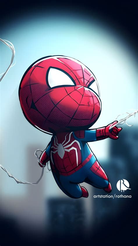 Cute Chibi Spiderman